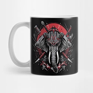 samurai elephant Mug